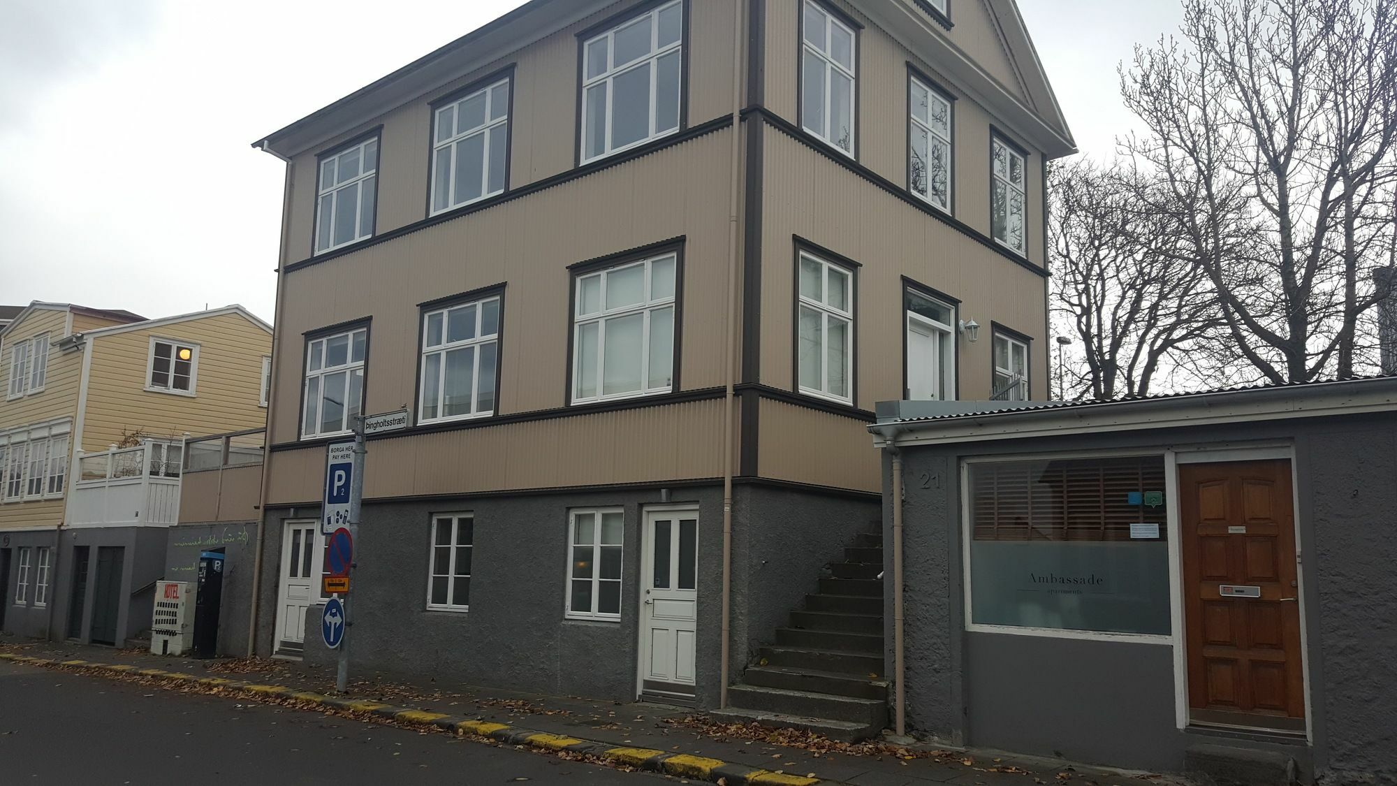 Ambassade Apartments Рейк'явік Екстер'єр фото